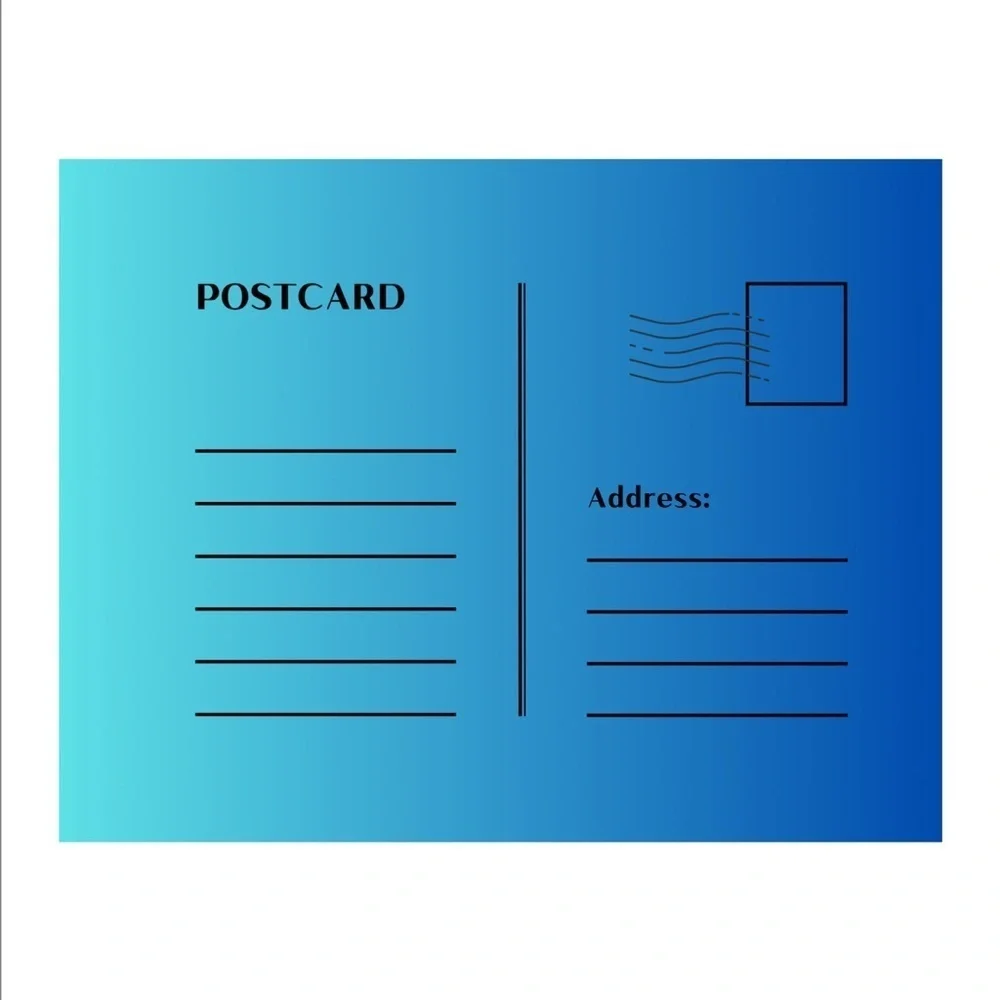 Set of 10 Thank You Post Cards